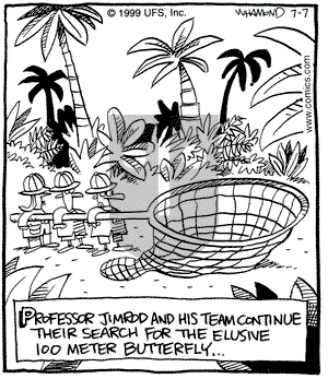 Reality Check - Wednesday July 7, 1999 Comic Strip