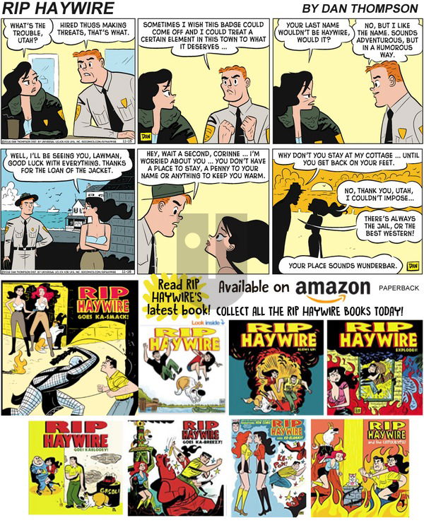 Rip Haywire on Sunday December 29, 2019 Comic Strip