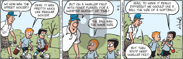 Cleats - Friday July 11, 2025 Comic Strip