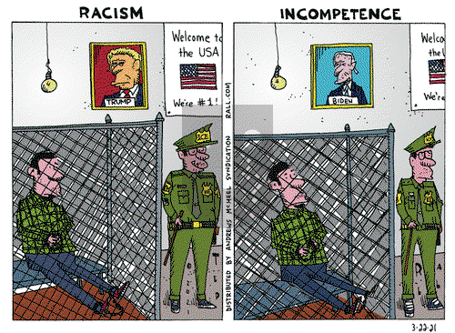 Ted Rall on Monday March 22, 2021 Comic Strip