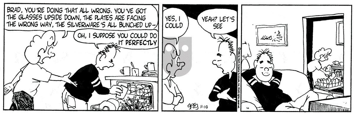 Luann - Friday November 10, 1995 Comic Strip