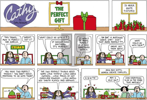 Cathy Classics on Sunday November 26, 2006 Comic Strip