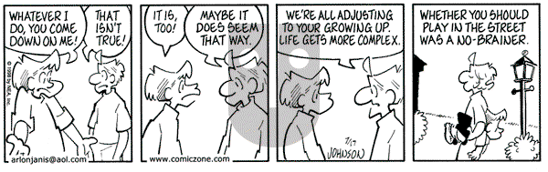 Arlo and Janis on Friday July 17, 1998 Comic Strip