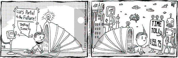 Lio on Thursday April 18, 2019 Comic Strip