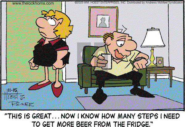 The Lockhorns on Saturday November 15, 2025 Comic Strip