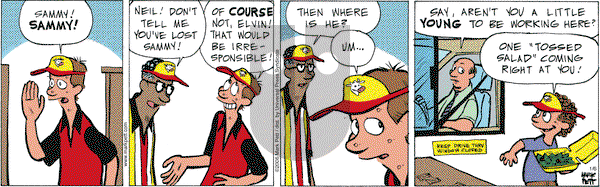 Lucky Cow on Friday January 6, 2006 Comic Strip