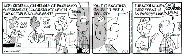Drabble on Tuesday May 23, 2006 Comic Strip