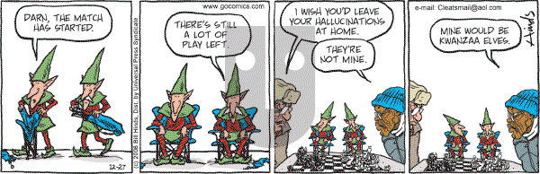 Cleats - Thursday December 5, 2024 Comic Strip
