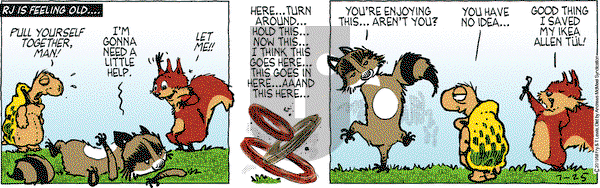 Over the Hedge on Thursday July 25, 2019 Comic Strip