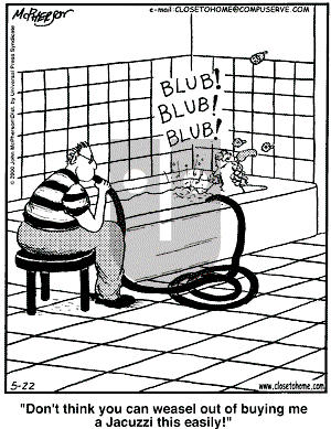 Close to Home - Monday May 22, 2000 Comic Strip