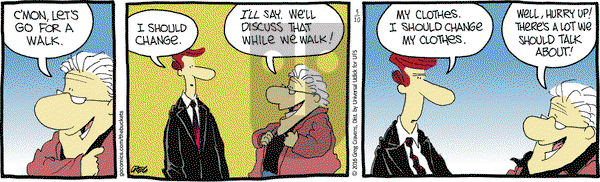 The Buckets on Thursday March 10, 2016 Comic Strip