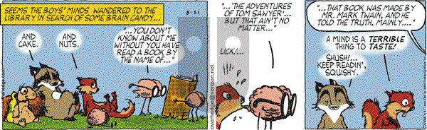 Over the Hedge on Saturday August 21, 2010 Comic Strip