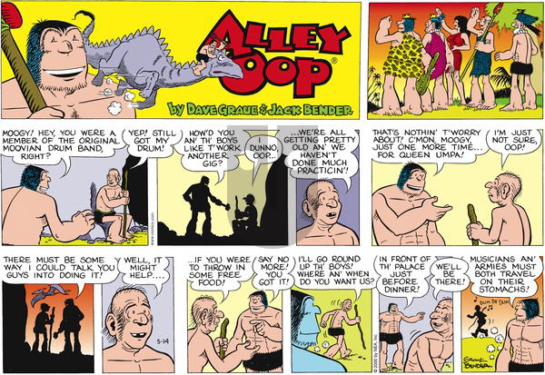 Alley Oop on Sunday May 14, 2000 Comic Strip