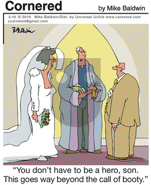 Cornered on Saturday March 19, 2016 Comic Strip