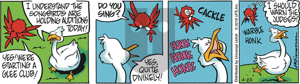 Rose is Rose on Wednesday April 20, 2016 Comic Strip