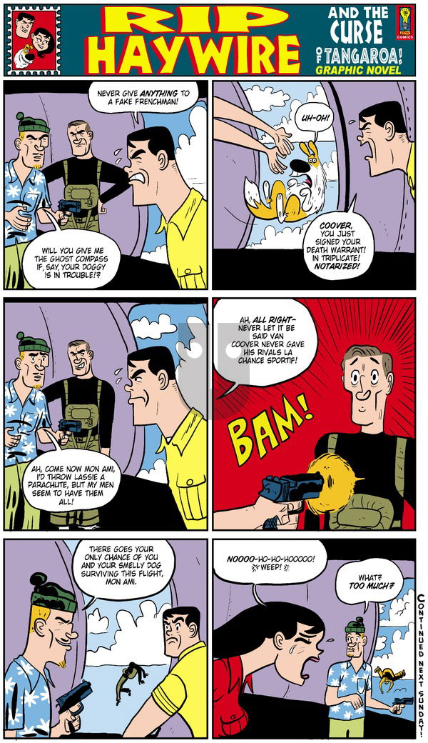 Rip Haywire on Sunday May 11, 2014 Comic Strip