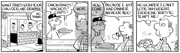 Drabble on Tuesday October 23, 2007 Comic Strip