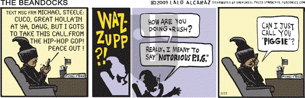 La Cucaracha on Monday March 23, 2009 Comic Strip
