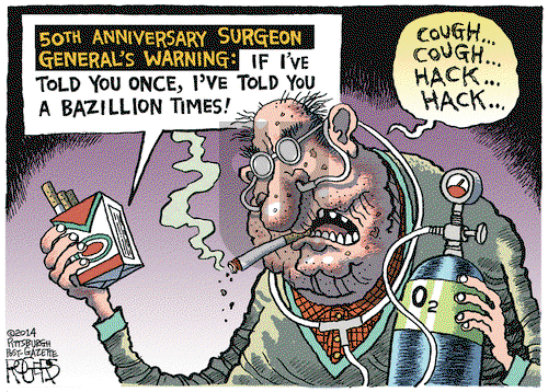 Rob Rogers on Friday January 17, 2014 Comic Strip
