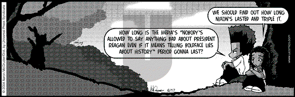 The Boondocks on Thursday January 19, 2012 Comic Strip