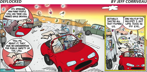 DeFlocked on Sunday January 31, 2016 Comic Strip
