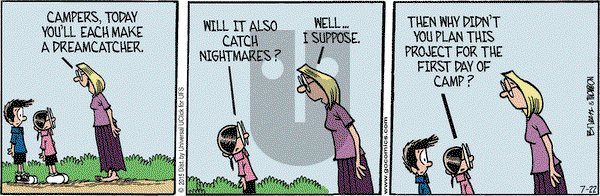 Grand Avenue on Wednesday July 22, 2015 Comic Strip