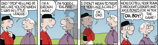 Drabble on Friday April 25, 2025 Comic Strip