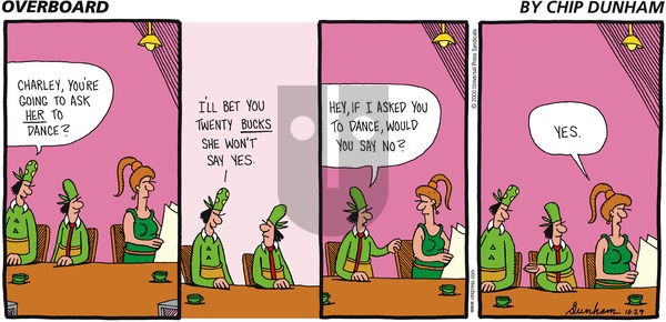 Overboard on Sunday October 29, 2000 Comic Strip