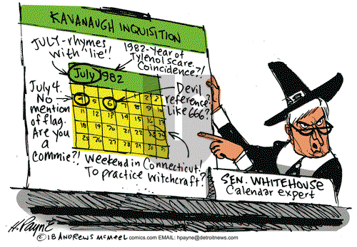 Henry Payne on Tuesday October 2, 2018 Comic Strip