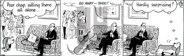 Fred Basset on Tuesday January 2, 2007 Comic Strip