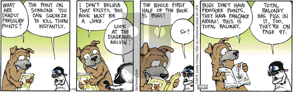 Get Fuzzy on Tuesday January 15, 2013 Comic Strip