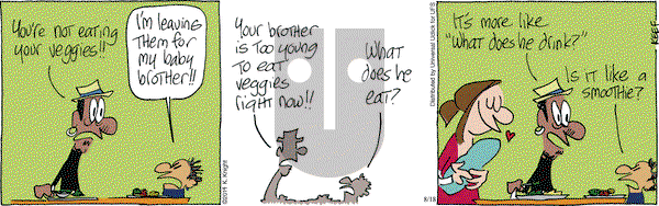 The Knight Life on Monday August 18, 2014 Comic Strip