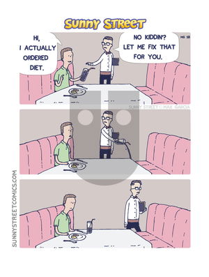 Sunny Street on Monday November 25, 2019 Comic Strip
