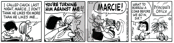 Peanuts on Friday September 11, 1987 Comic Strip