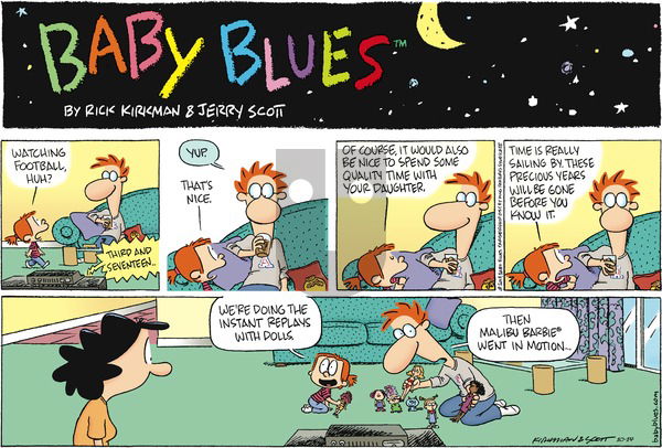 Baby Blues on Sunday October 14, 2018 Comic Strip