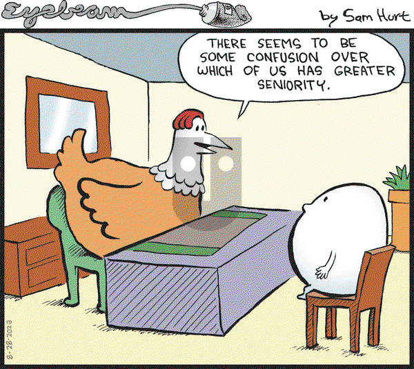 Eyebeam on Monday August 28, 2023 Comic Strip