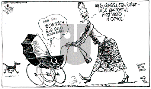 Pat Oliphant on Monday March 13, 1989 Comic Strip