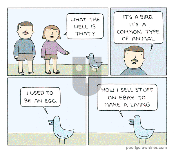 Poorly Drawn Lines on Monday September 18, 2017 Comic Strip