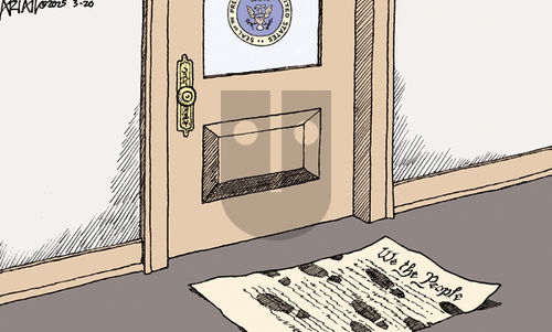 Robert Ariail - Thursday March 20, 2025 Comic Strip