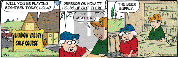 Lola on Thursday August 4, 2016 Comic Strip