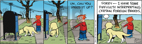 Red and Rover on Thursday November 13, 2014 Comic Strip