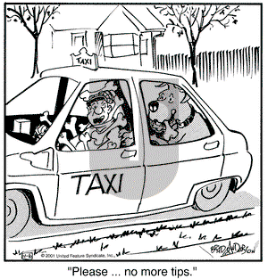 Marmaduke on Tuesday November 6, 2001 Comic Strip