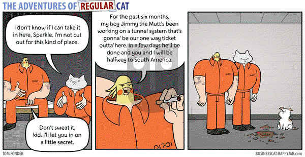 The Adventures of Business Cat on Monday May 7, 2018 Comic Strip