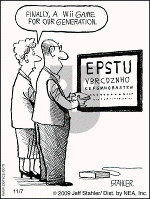 Moderately Confused on Saturday November 7, 2009 Comic Strip