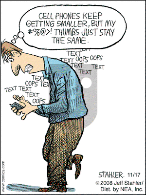 Moderately Confused on Monday November 17, 2008 Comic Strip