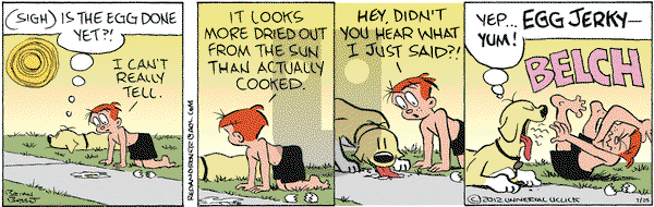Red and Rover on Wednesday July 25, 2012 Comic Strip
