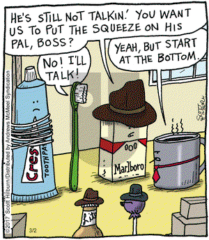 The Argyle Sweater on Thursday March 2, 2017 Comic Strip