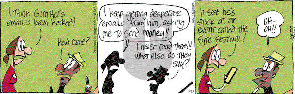 The Knight Life - Monday May 15, 2017 Comic Strip