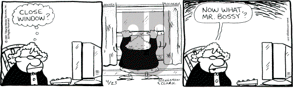 Lola on Monday April 23, 2001 Comic Strip