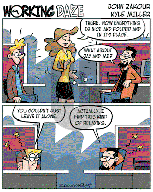 Working Daze on Tuesday December 27, 2005 Comic Strip